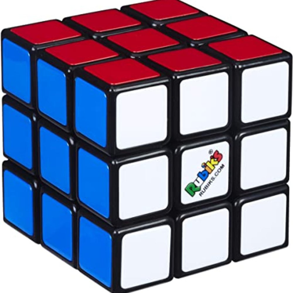 TWO RUBIK'S CUBES, STICKERLESS 3x3